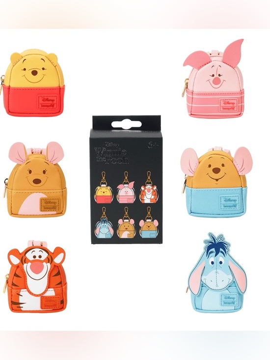 Loungefly Handbags - NWT Loungefly Winnie The Pooh & Friends Cosplay Mini Backpack Keychain Disney